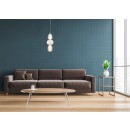 Italux PND-98374-28W-GD LED závěsné stropní svítidlo Eris | 28W LED | 3748lm | 3000K