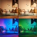 Philips WiZ 8720169072190 LED inteligentní žárovka | 6,3W E27 | 470 lm | 2200-6500+RGBK