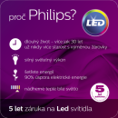 Philips 15470/30/16 LED venkovní nástěnné svítidlo Robin 1x4,5W | 430lm | 2700K | IP44 - černá