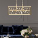 Zuma Line P0578-06C-V7V7 závěsné stropní svítidlo SPRING | 33W G9