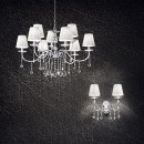 Ideal Lux 088105 závěsné stropní svítidlo Pantheon Oro 9x40W|E14 - zlaté