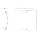 Globo 40403W2 nástěnné svítidlo Paranja 1x60W | E27