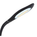 Globo 58271BLED stolní svítidlo Pattaya 1x9W | 620lm | 3000-4000-6500K - USB, stmívatelné, dotykový spínač, ohebné rameno, černá