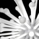 závěsné svítidlo - lustr Ideal lux PAULINE Bianco 8x40W G9 - bílá