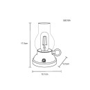 Globo PETRO 58016A LED stolní lampička | 1W LED | 65lm | 2700K