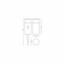 Philips Hue 17423/30/P7 LED zahradní sloupek Calla 1x8W | 640lm | 2000-6500K | IP44 | RGB - White and Color Ambiance, černá