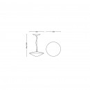 Philips Hue 31152/31/PH LED závěsné stropní svítidlo Phoenix 2x9W | 1810lm | 2200-6500K - White Ambiance, bílá