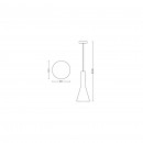 Philips Hue 43001/31/P7 závěsné stropní svítidlo Explore 1x9W|2200-6500K - White Ambiance