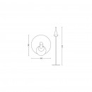 Philips Hue 43004/31/P7 stojací lampa Explore 1x9W|2200-6500K|E27 - White Ambiance