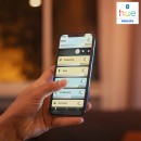 Philips Hue 50471/30/P6 LED bodová lampa Buckram 1x5,5W | GU10 | 250lm | 2200-6500K - Bluetooth, s dálkovým ovladačem