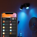 Philips Hue 50632/30/P7 stropní svítidlo 2x5,7W|GU10|2000-6500K|RGB - White and Color Ambiance