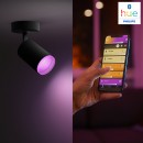 Philips Hue 50632/30/P7 stropní svítidlo 2x5,7W|GU10|2000-6500K|RGB - White and Color Ambiance