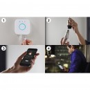 Philips Hue 8718699673345 Starter kit 3x LED žárovka + ovladač Dimmer Switch + Bridge 1x9,5W | E27 | 806lm | 2200-6500K - Bluetooth, White Ambiance