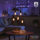 Philips Hue 8718699688868 LED žárovka Filament 1x7W | E27 | 550lm | 2100K - Bluetooth, White