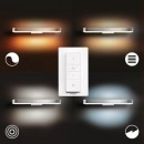 Philips Hue 8719514340831 LED koupelnové svítidlo nad zrcadlo Adore 1x25W | 2900lm | 2200-6500K | IP44 - stmívatelné, Bluetooth, dálkové ovládání, White Ambiance, chrom