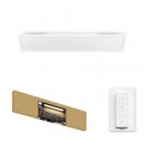 Philips Hue 8719514382664 LED stropní svítidlo Aurelle 1x39W | 3750lm | 2200-6500K - White Ambience, stmívatelné, BlueTooth, bílá