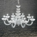 Ideal Lux 132112 závěsné stropní svítidlo Praga 6x40W|E14 - bílé