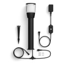 Philips WiZ 8720169071797 LED startovací sada Elpas Bollard | 4,8W integrovaný LED zdroj | 320 lm | 2700-5000K