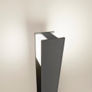 Philips 16353/93/PN venkovní sloupkové svítidlo Bridge 1x42W | E27 | IP44 - antracit