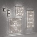 Ideal Lux 036045 nástěnné a přisazené stropní svítidlo 11x40W|G9 - stříbrná