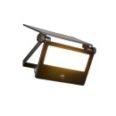 Trio TR22106132 LED solární venkovní nástěnné svítidlo MOURA | 18W integrovaný LED zdroj | 2150lm | 3000+4000+6000K