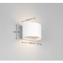 Trio TR24161631 LED nástěnné svítidlo GENIE | 1W integrovaný LED zdroj