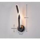 Trio TR25791732 LED nástěnné svítidlo GINKO | 11W integrovaný LED zdroj