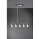 Trio R30185007 závěsné stropní svítidlo Vannes 5x40W | E27 - matný nikl