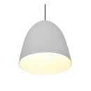 Trio R30661011 závěsné stropní svítidlo Tilda 1x40W | E27 - nastavitelná výška, šedá
