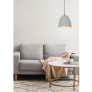 Trio R30661011 závěsné stropní svítidlo Tilda 1x40W | E27 - nastavitelná výška, šedá
