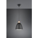 Trio R30681032 závěsné stropní svítidlo Jagger 1x40W | E27 - černá