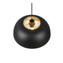 Trio R30811932 závěsné svítidlo Punch 1x40W | E27 - nastavitelná výška, černá