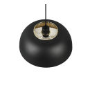 Trio R30811932 závěsné svítidlo Punch 1x40W | E27 - nastavitelná výška, černá