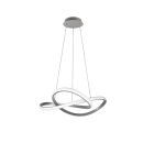 Trio R32051407 LED závěsné stropní svítidlo Course 1x27,5W | 3150lm | 4000K - stmívatelné, Dimmer Switch, matný nikl