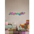 Trio R33681153 LED závěsné stropní svítidlo PULSE | 178W integrovaný LED zdroj | 2000lm | 4000K | Trio - SwitchDimmer | na lanku