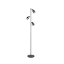 Trio TR41783042 stojací lampa CADIZ  | 10W E14 | s vypínačem | černá