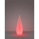 Trio R45101101 LED zahradní svítidlo Palmas 1x3W | 90lm | 3000K | IP44 | RGB - dálkové ovládání, stmívatelné, bílá