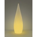 Trio R45101901 LED zahradní svítidlo Palmas 1x4,5W | 120lm | 3000K | IP44 | RGB - dálkové ovládání, stmívatelné, bílá