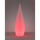 Trio R45101901 LED zahradní svítidlo Palmas 1x4,5W | 120lm | 3000K | IP44 | RGB - dálkové ovládání, stmívatelné, bílá