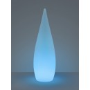 Trio R45101901 LED zahradní svítidlo Palmas 1x4,5W | 120lm | 3000K | IP44 | RGB - dálkové ovládání, stmívatelné, bílá