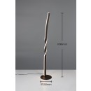 Trio TR45791132 LED stojací lampa GINKO | 19W integrovaný LED zdroj