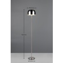 Trio TR49151107 LED stojací lampa JEFF | 2,5W integrovaný LED zdroj