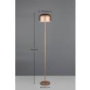 Trio TR49151165 LED stojací lampa JEFF | 2,5W integrovaný LED zdroj