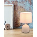 Trio R50802644 stolní svítidlo Malu 1x40W | E14 - kabelový spínač, béžová