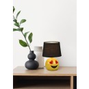 Trio R51191002 stolní svítidlo Lovely 1x10W | E14 - kabelový spínač, žlutá, černá