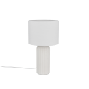 Trio TR51811931 stolní lampička BLAIR  | 10W E27 | s vypínačem | bílá