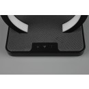 Trio R52081132 LED stolní svítidlo s reproduktorem Beat 1x1W | SMD | 20lm | 3000K | RGB - 3 fázový dotykový stmívač, USB, bluetooth, dobíjecí, matná černá