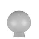 Trio R52176177 LED venkovní stolní svítidlo Lennon 1x2W | 180lm | 3000K | IP44 - 4 fázový dotykový stmívač, baterie, USB, šedá