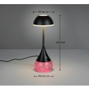Trio R53851102 LED stolní lampička TEMBO | 5W integrovaný LED zdroj | 420lm | 3000+4200+6500K | s vypínačem | rgb - barevné