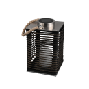 Trio R55346132 LED solární venkovní stolní svítidlo Santana 1x0,1W | IP44 - soumrakový senzor, černá